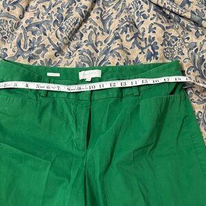 Talbots Vibrant Green Trousers